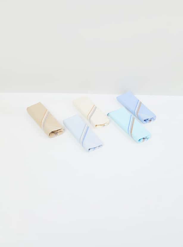 MAX Men Checked Napkins- Pack of 5