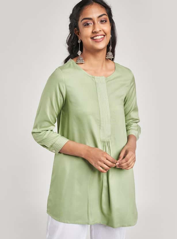 Women Printed Knit Tunic