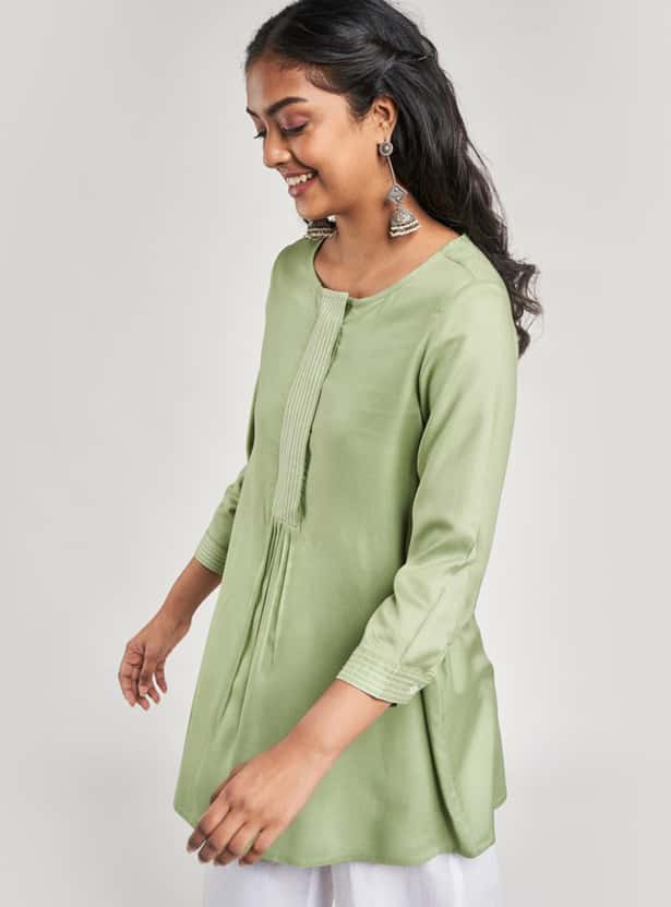 Women Printed Knit Tunic
