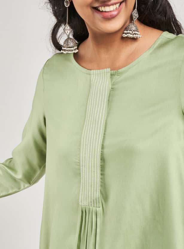 Women Printed Knit Tunic