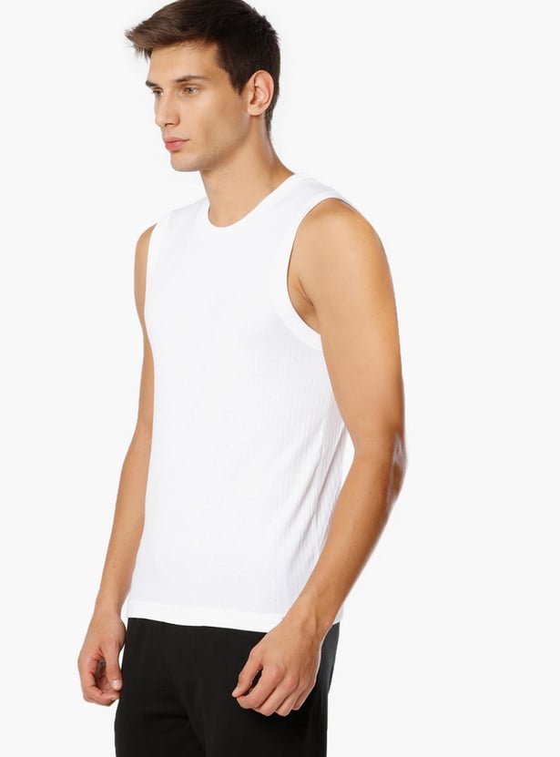 JOCKEY Solid Sleeveless T-Shirt