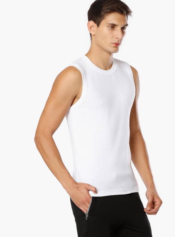 JOCKEY Solid Sleeveless T-Shirt