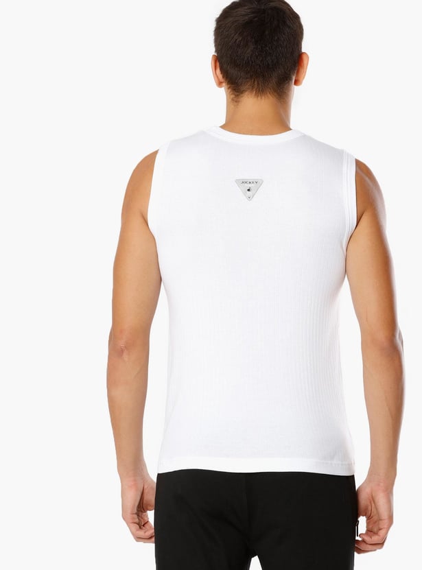 JOCKEY Solid Sleeveless T-Shirt