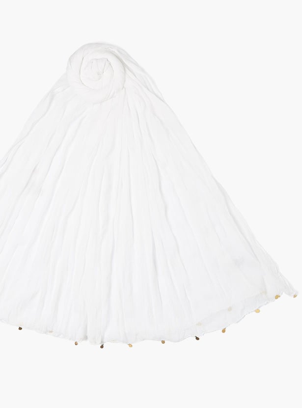 MELANGE Solid Dupatta