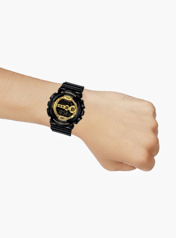 CASIO G-Shock Men Solid Digital Watch with Resin Strap - G340