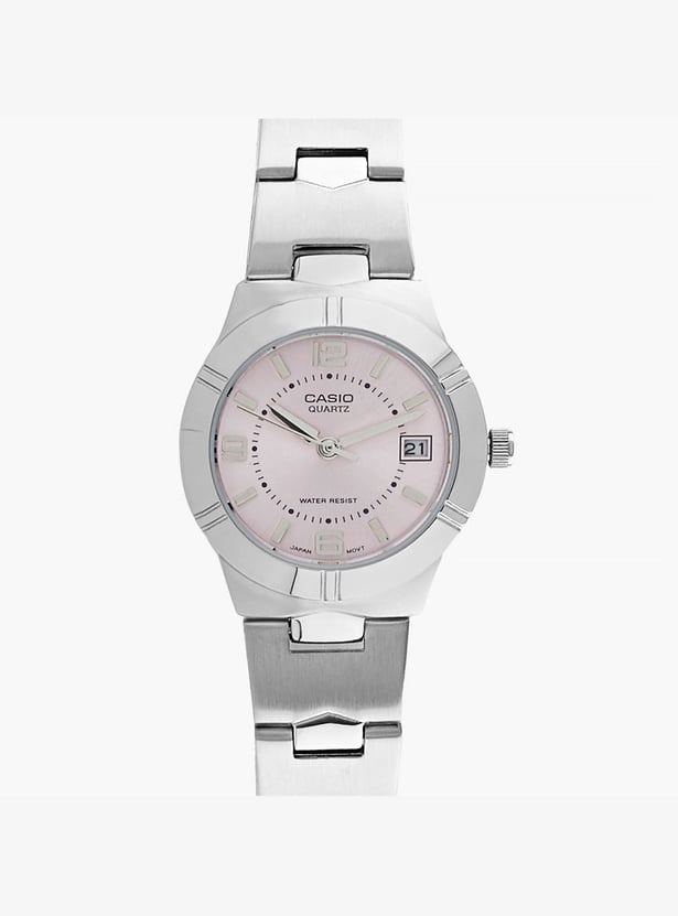 CASIO Women Analog Watch with Metal Strap - A873