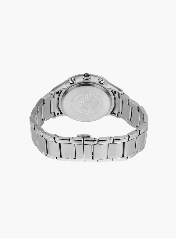 EMPORIO ARMANI Men Round Chronograph Watch with Metal Strap - AR2434I