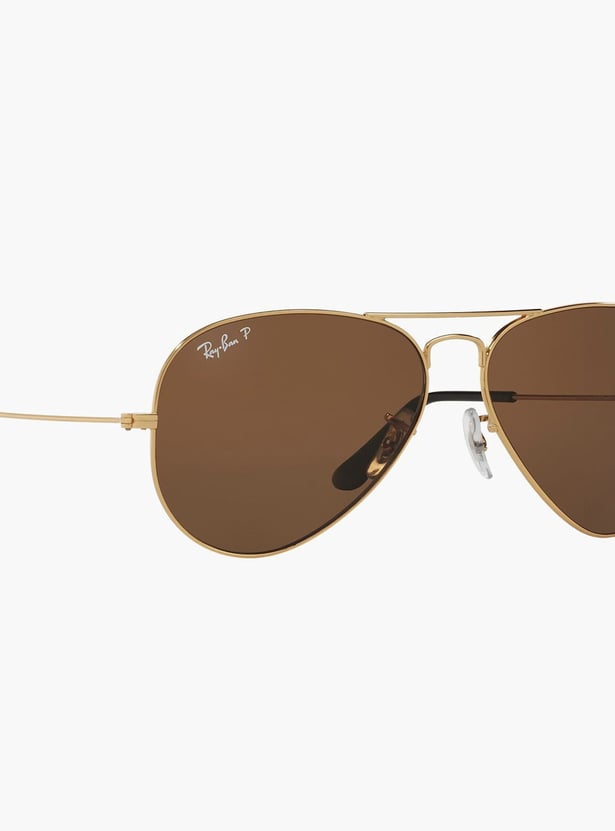 RAY-BAN Men Solid UV-Protected Aviator Sunglasses - 0RB3025I0015758