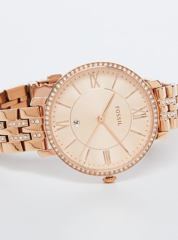 FOSSIL Jacqueline Women Embellished Analog Watch - ES35461