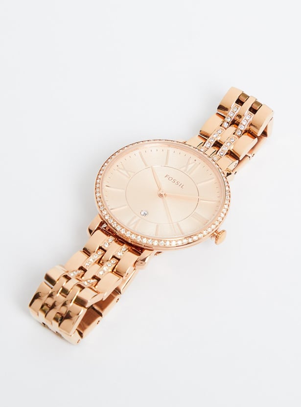 FOSSIL Jacqueline Women Embellished Analog Watch - ES35461