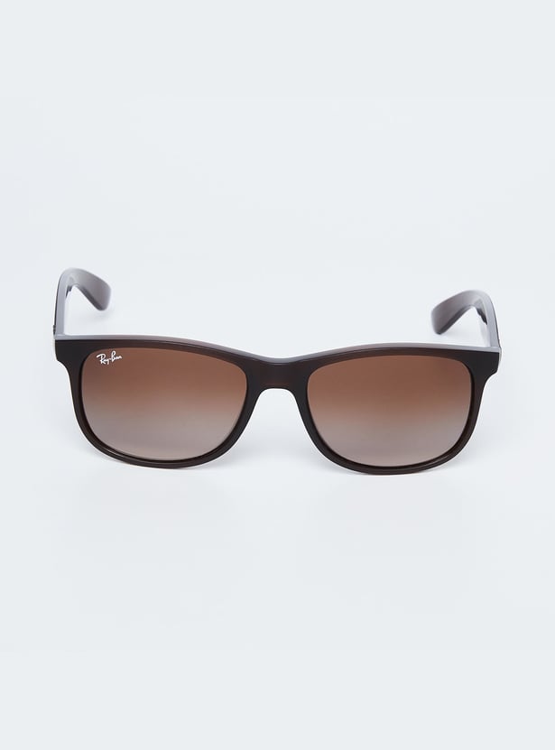 RAYBAN Men Polarised Gradient Highstreet Sunglasses- 0RB4202-60731355