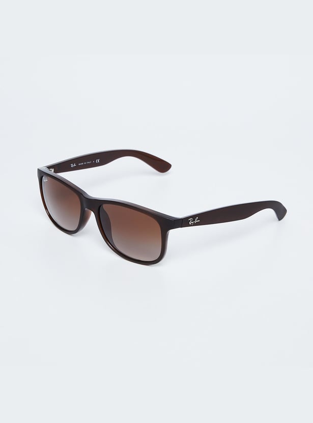 RAYBAN Men Polarised Gradient Highstreet Sunglasses- 0RB4202-60731355