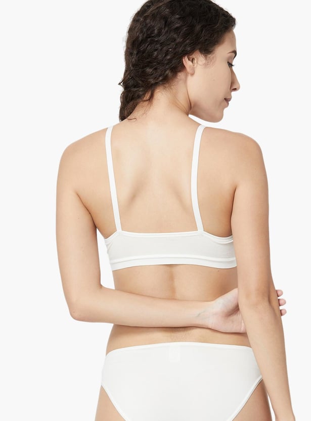 TRIUMPH Colourblocked Non-Padded Non-Wired Beginner Bra