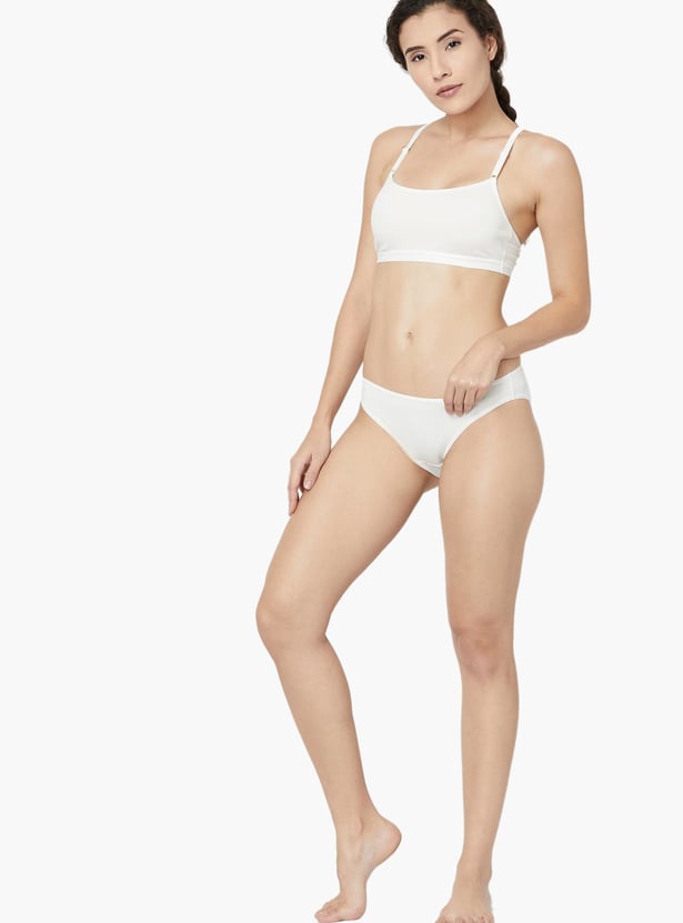 TRIUMPH Colourblocked Non-Padded Non-Wired Beginner Bra