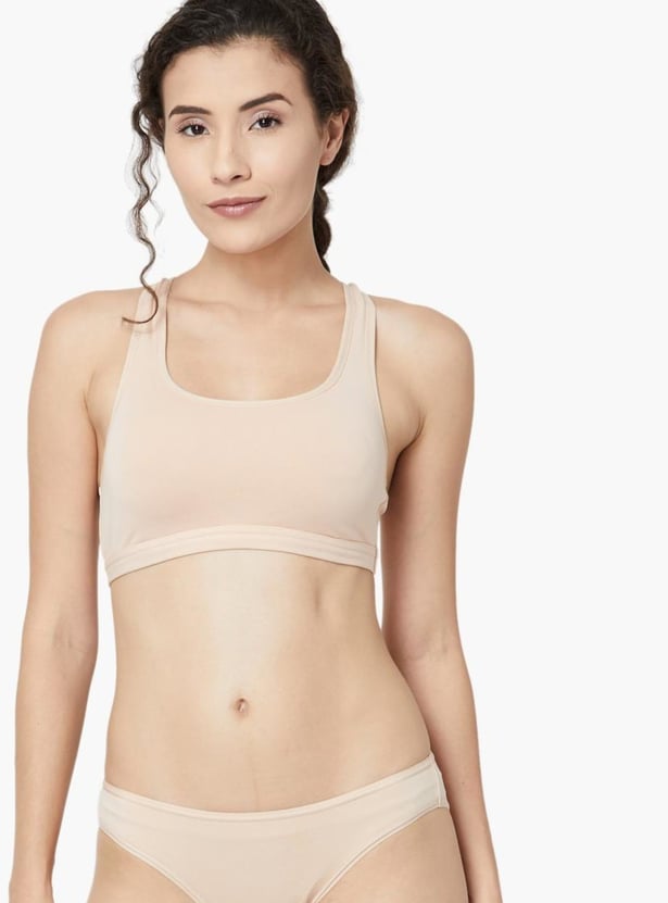 TRIUMPH Racerback Solid Beginner Sports Bra