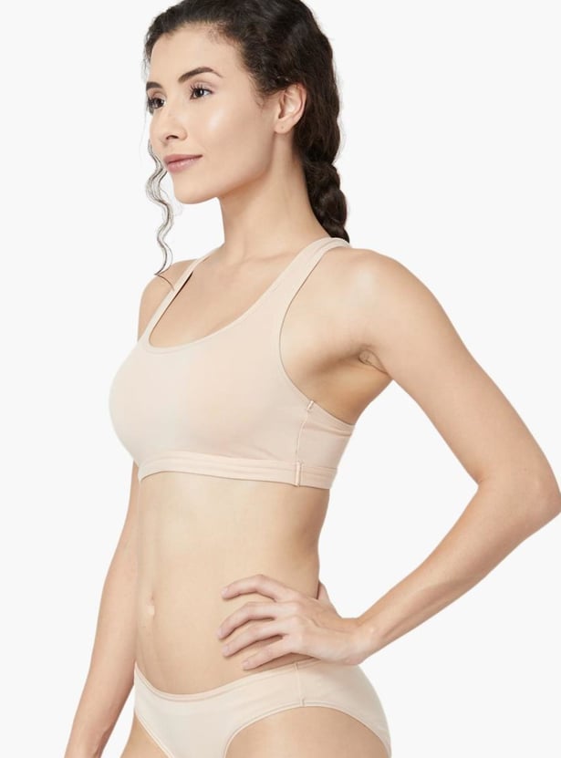 TRIUMPH Racerback Solid Beginner Sports Bra