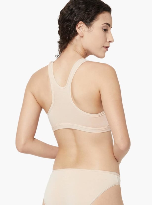 TRIUMPH Racerback Solid Beginner Sports Bra