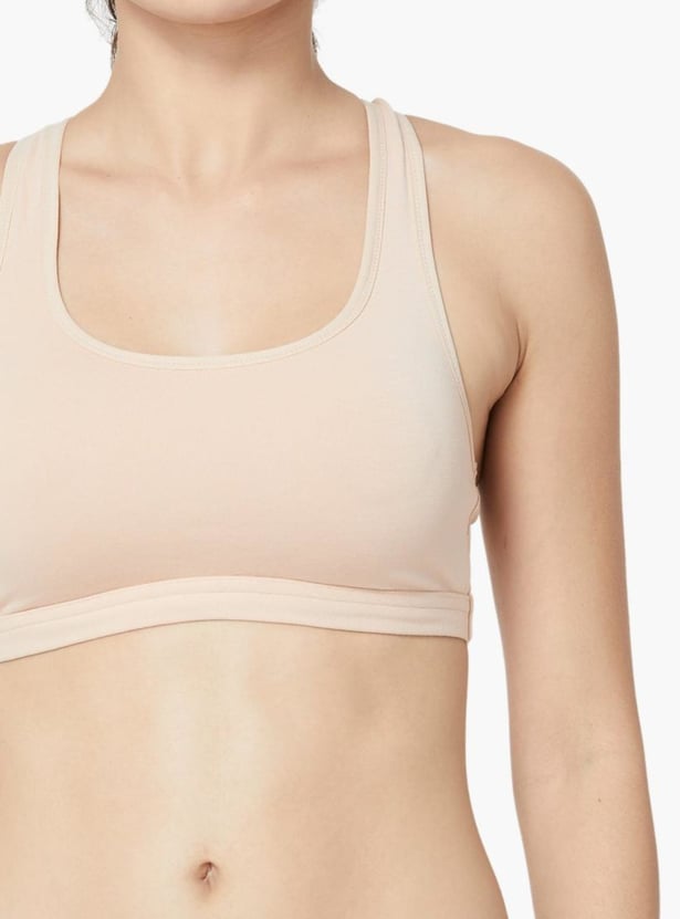 TRIUMPH Racerback Solid Beginner Sports Bra
