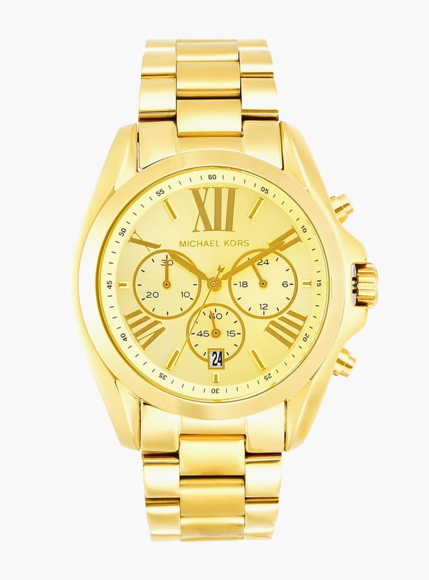 MICHAEL KORS Women Chronograph Watch with Metal Strap - MK5605I