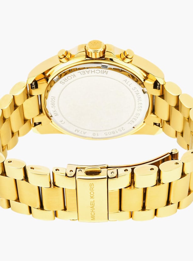 MICHAEL KORS Women Chronograph Watch with Metal Strap - MK5605I