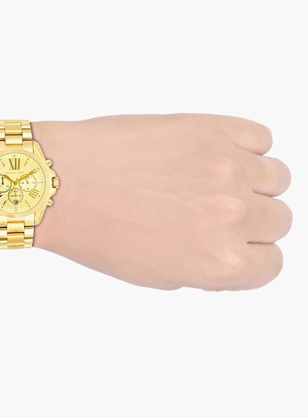 MICHAEL KORS Women Chronograph Watch with Metal Strap - MK5605I