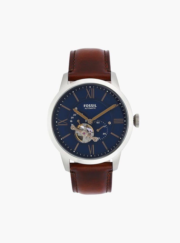 FOSSIL Men Townsman Leather Automatic Watch - ME3110