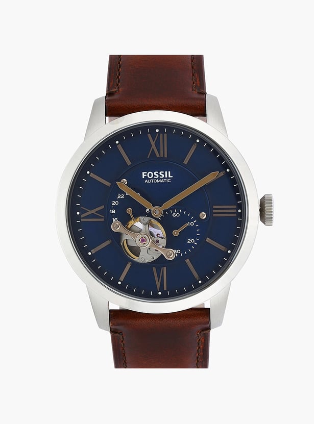 FOSSIL Men Townsman Leather Automatic Watch - ME3110