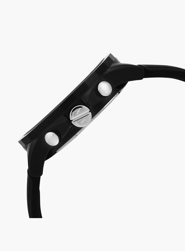 ARMANI EXCHANGE Men Chronograph Watch with Silicone Strap - AX1326