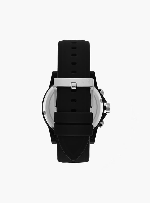 ARMANI EXCHANGE Men Chronograph Watch with Silicone Strap - AX1326