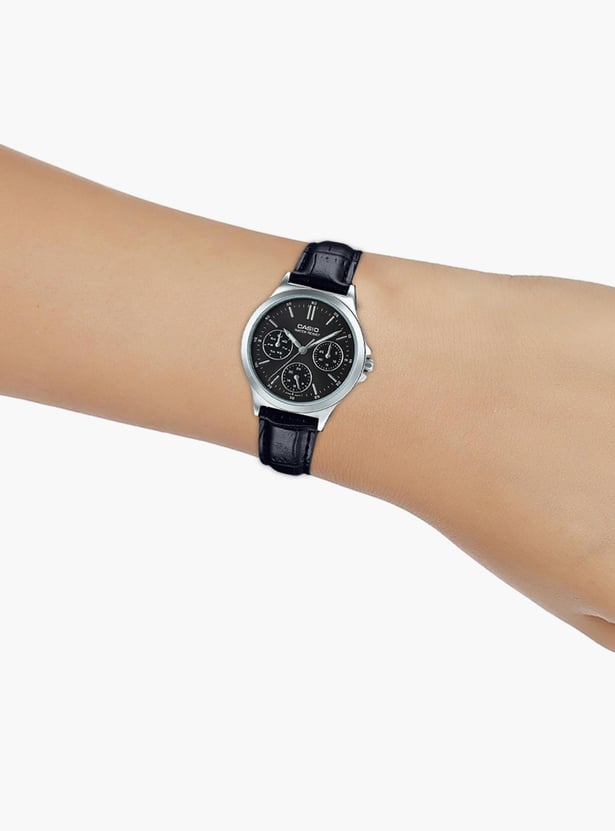 CASIO Women Multifunctional Leather Strap Analog Watch - LTP-V300L-1AUDF