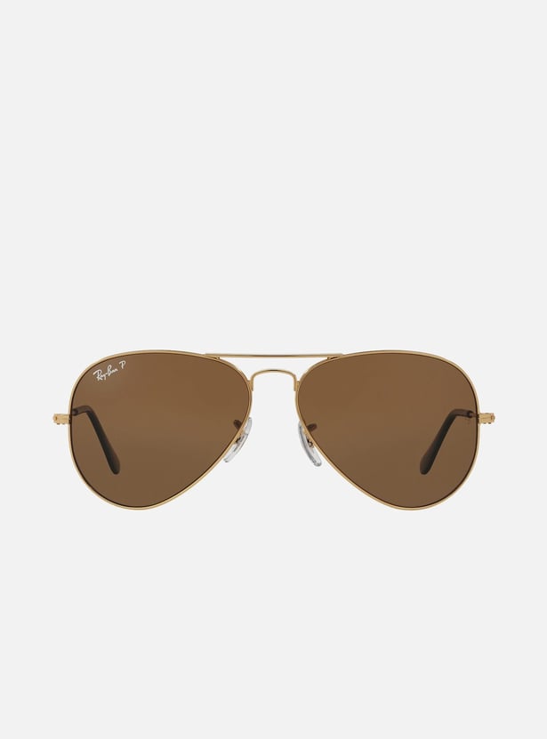 RAY-BAN Polarized Aviator Sunglasses - 0RB3025I-001-57-62