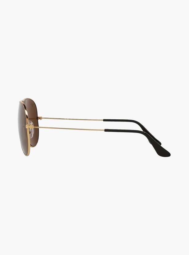 RAY-BAN Polarized Aviator Sunglasses - 0RB3025I-001-57-62
