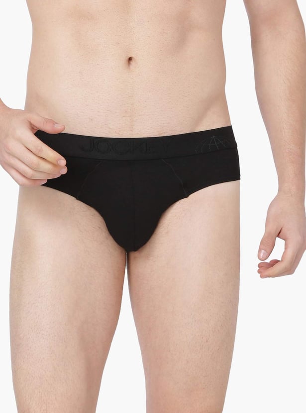 JOCKEY Solid Low Rise Briefs