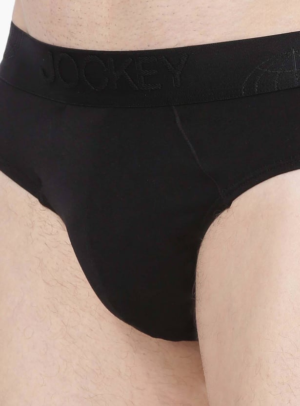 JOCKEY Solid Low Rise Briefs