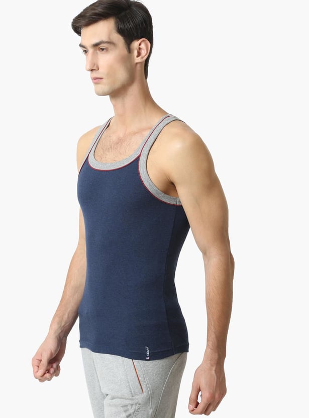 JOCKEY Contrast Strap Knitted Innerwear Vest