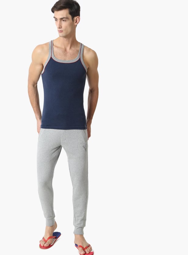 JOCKEY Contrast Strap Knitted Innerwear Vest