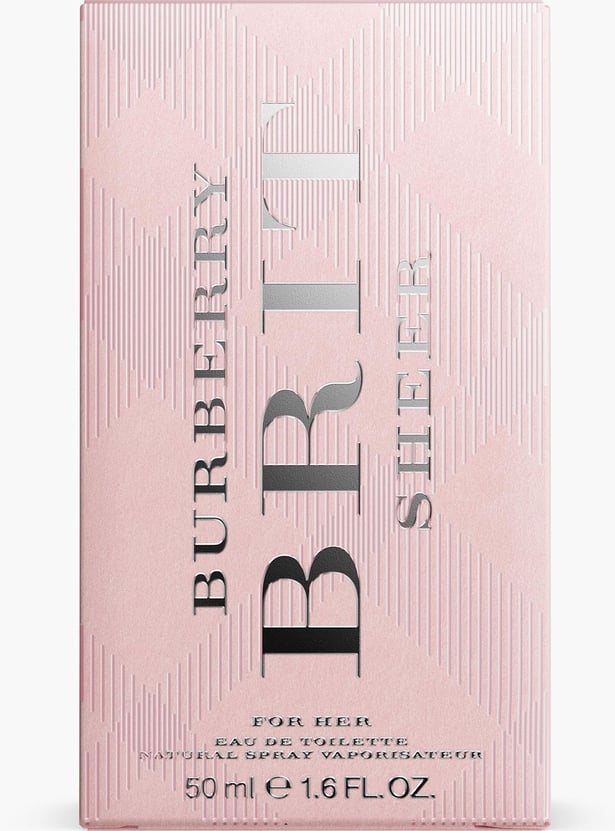 BURBERRY Brit Sheer Eau De Toilette - 50ml