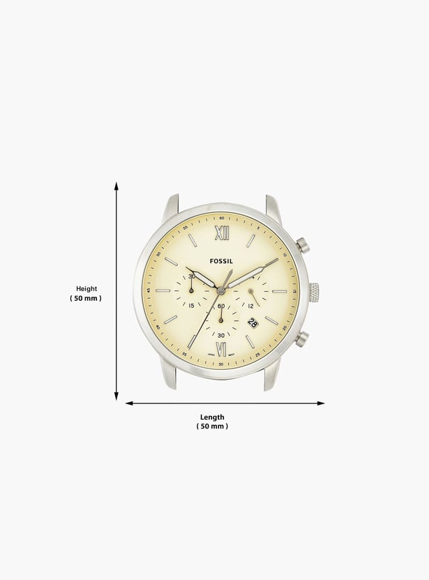 FOSSIL Men Analog Watch with Leather Strap - FS5380