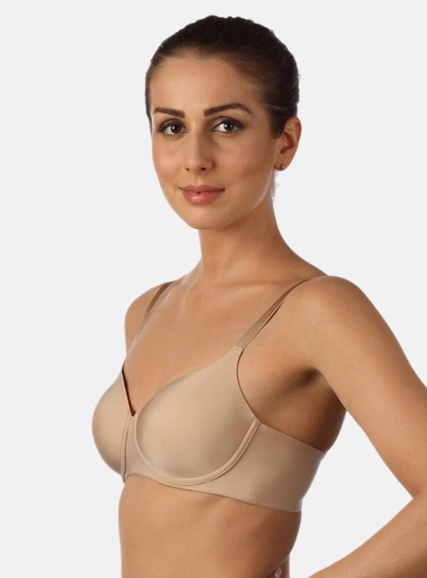 TRIUMPH Solid T-shirt Padded Non-Wired Bra