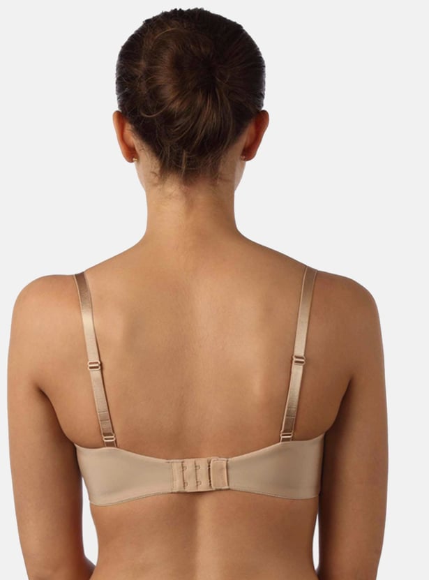 TRIUMPH Solid T-shirt Padded Non-Wired Bra