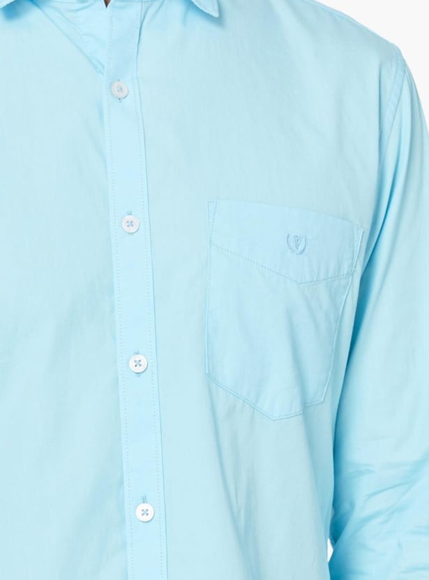 VH SPORTS Slim Fit Solid Casual Shirt