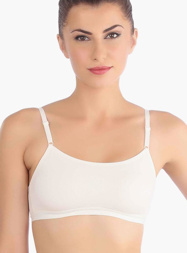 TRIUMPH Solid Non-Padded Non-Wired Beginners Bra