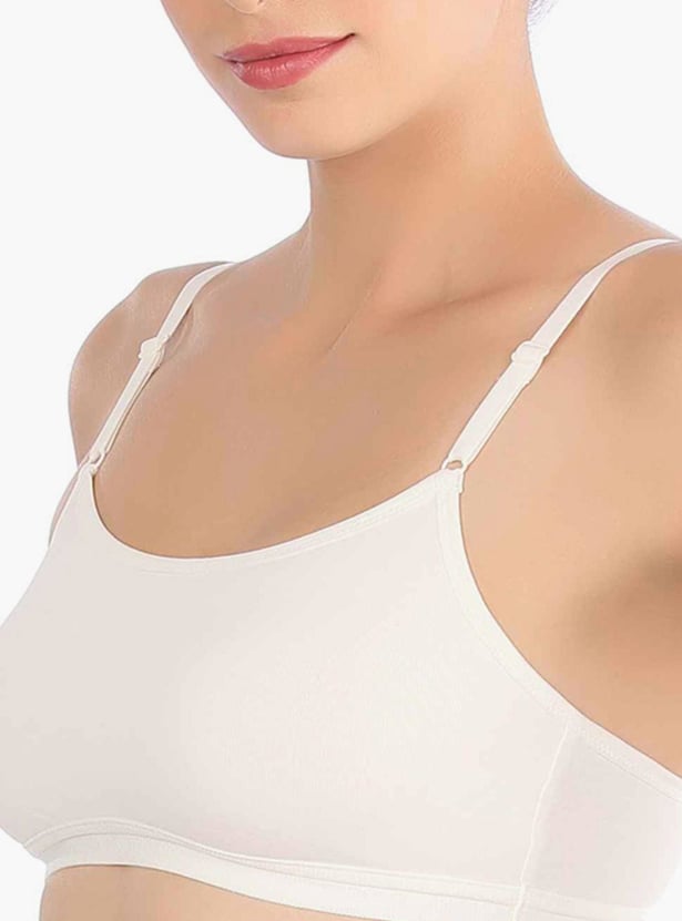 TRIUMPH Solid Non-Padded Non-Wired Beginners Bra