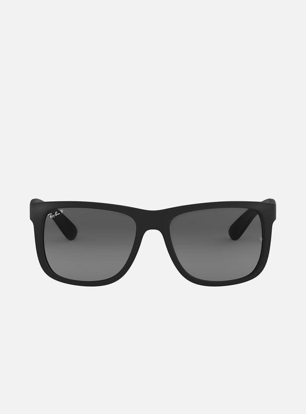 RAY-BAN Men Solid Polarised Wayfarers - 0RB4165-622T3-55