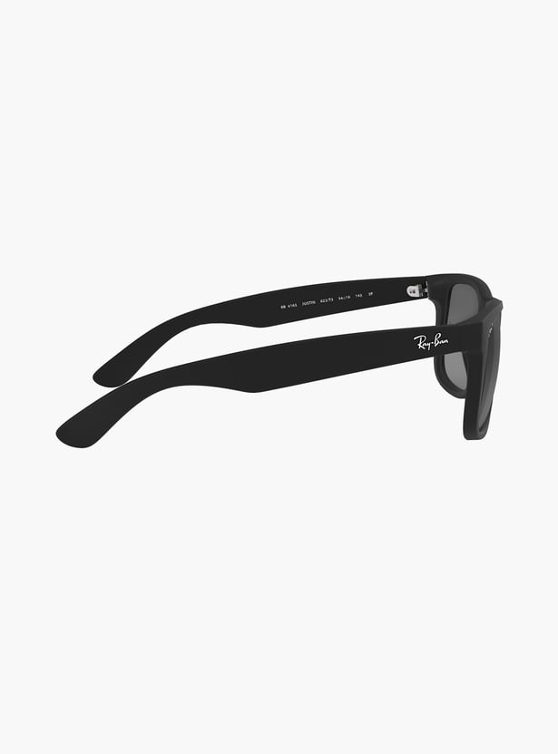 RAY-BAN Men Solid Polarised Wayfarers - 0RB4165-622T3-55