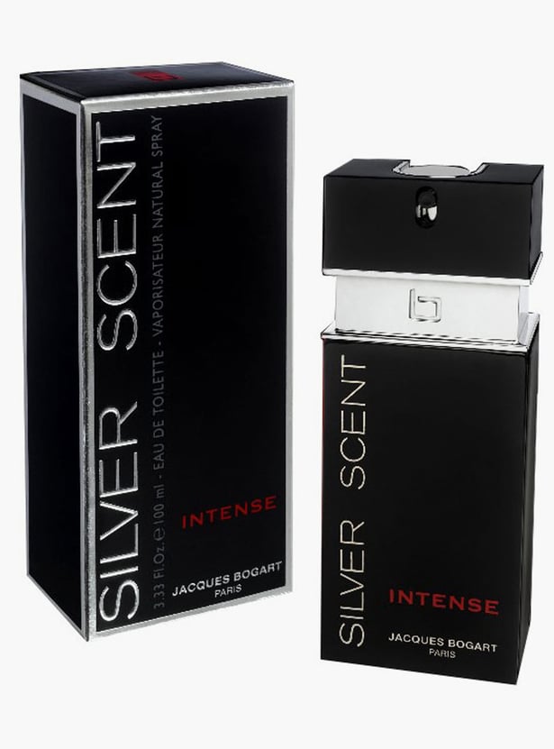 JACQUES BOGART Men Silver Scent Intense Eau de Toilette- 100ml