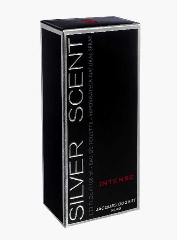 JACQUES BOGART Men Silver Scent Intense Eau de Toilette- 100ml