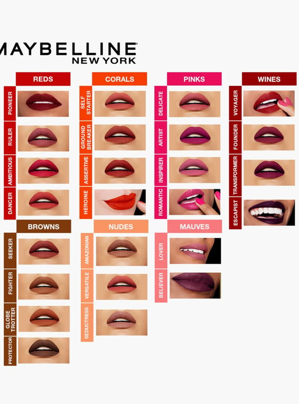 MAYBELLINE NEW YORK Superstay Matte Ink Liquid Lipstick - Red