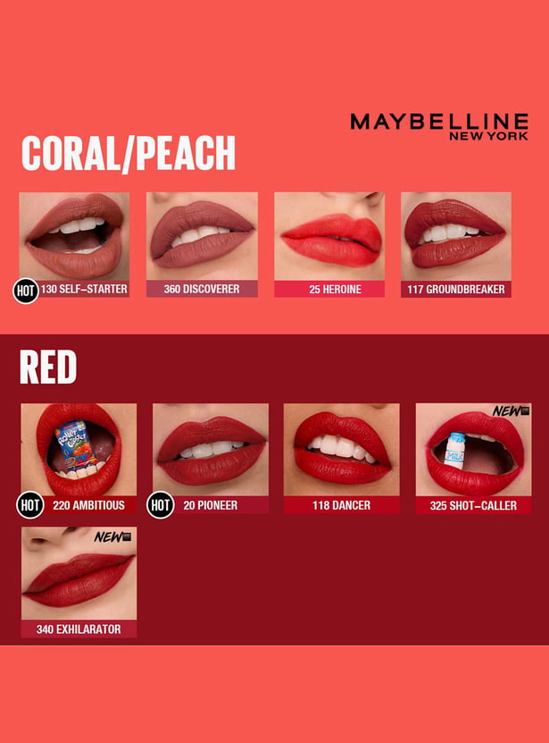 MAYBELLINE NEW YORK Superstay Matte Ink Liquid Lipstick - Red