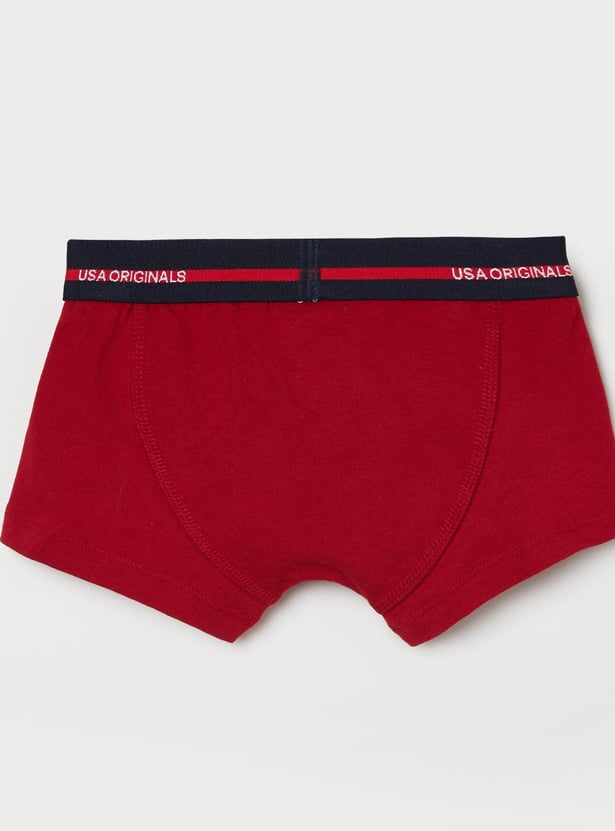 JOCKEY Boys Printed Assorted Trunks - Pack of 2